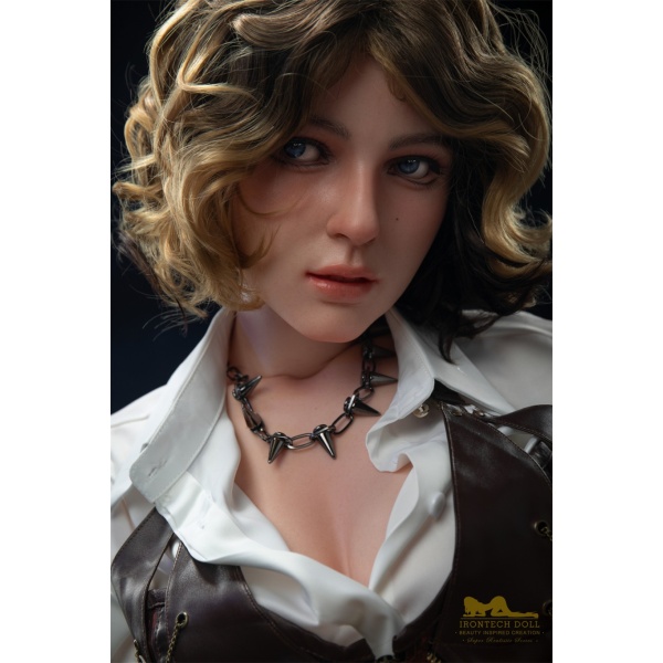 Irontech Doll silikonová panna - hlava č.S29 Fenny 153cm