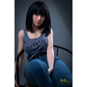 Irontech Doll silikonová panna - hlava č.S30 Rita 153cm