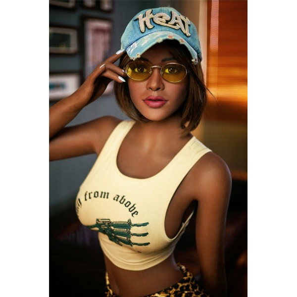 Irontech Doll Plus Rachel - Black love doll / realistická panna 164cm