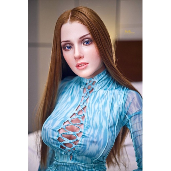 Irontech Doll silikonová panna - hlava č.S05 Cinderella 153cm