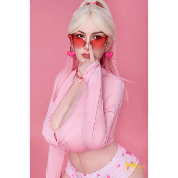 Irontech Doll Transsexuální love dolls hlava č.S25 Lottie / silikonová panna 162cm